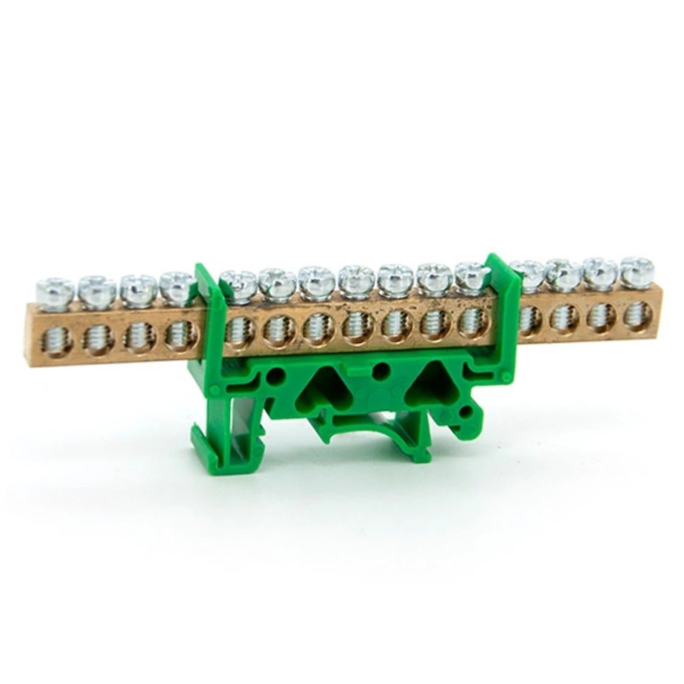 Terminal Block 15 Track Bridge 15P Green LZ-15G
