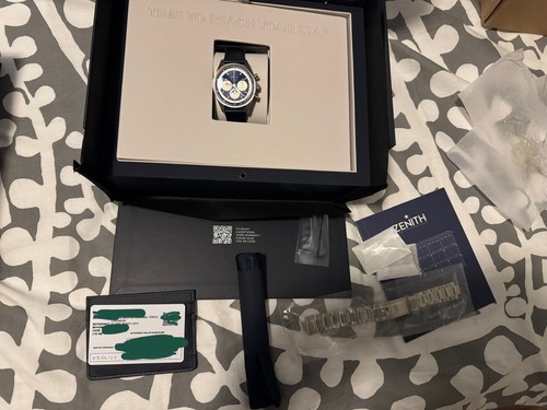 Zenith El Primero CHRONOMASTER ORIGINAL LAPIS LAZULI 38mm LIMITED 2025 - Picture 3 of 3