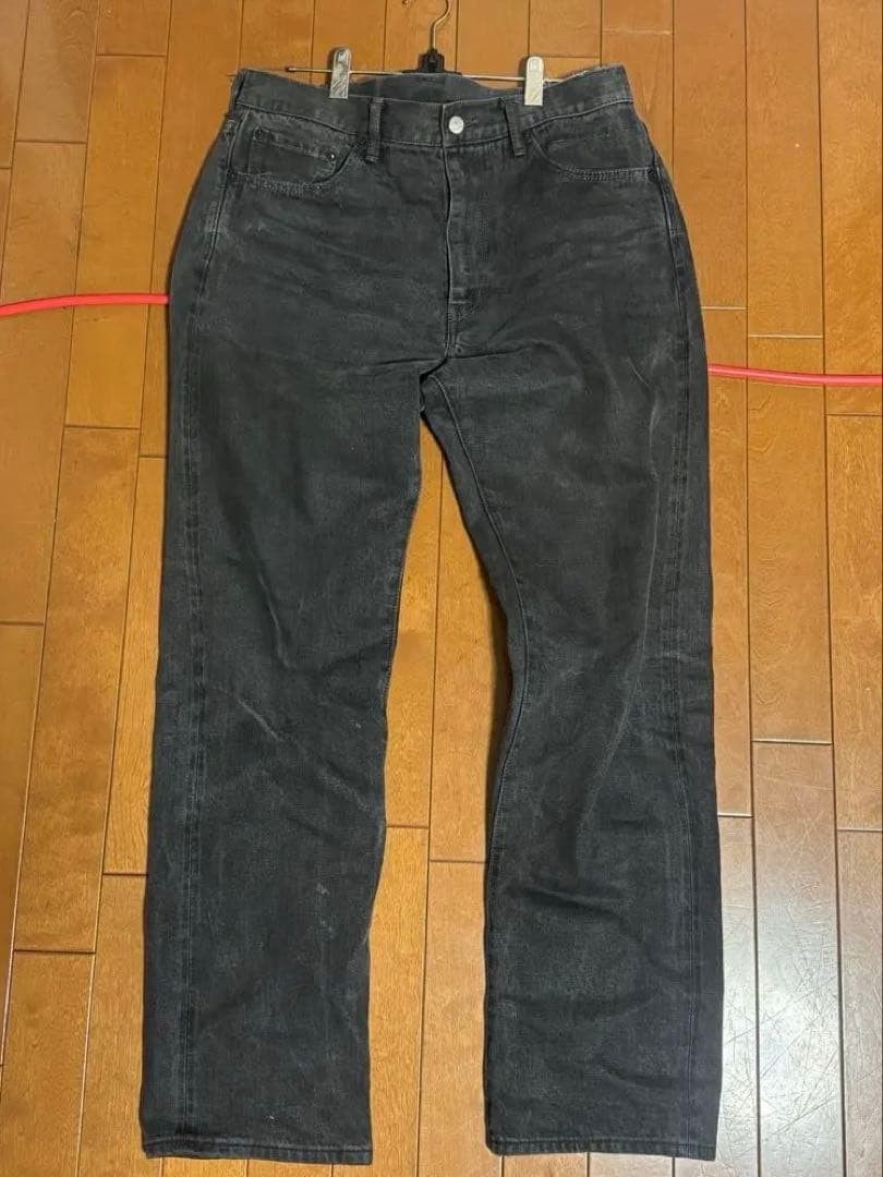 Visvim Black Denim Jeans Snake Patch Straight Fit… - image 1