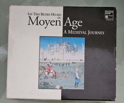 anonymous four  LE TRES RICHES HEURES DU MOYEN AGE a medieval journey CD 6 discs