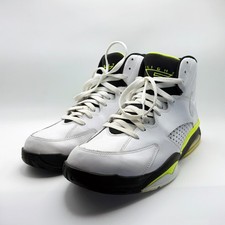 Nike Air Maestro Flight White Black Volt Mens 10.5 Retro Basketball w/ Box