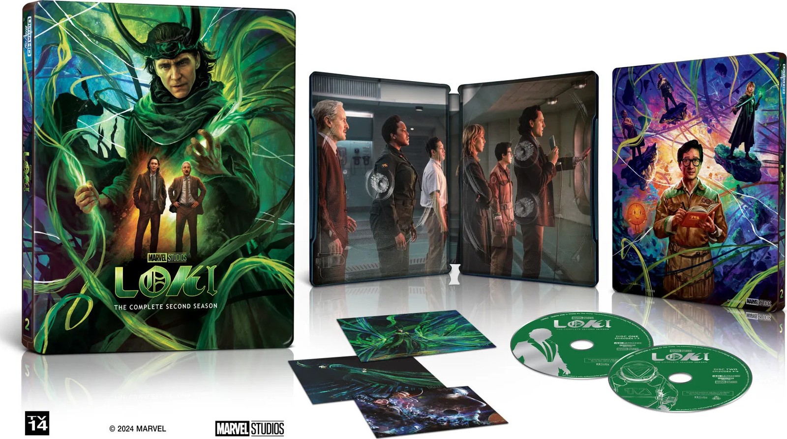 Steelbook Loki: Complete Season 2 (UHD) New