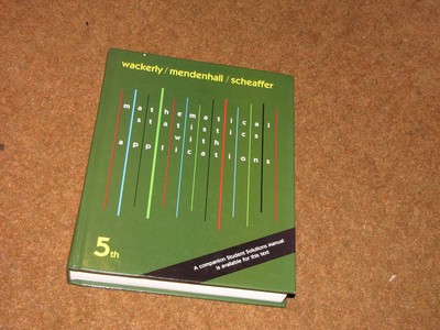 Mathematical Statistics with Applications