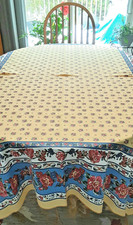 60 x 80 Rectangular Tablecloth 52 Cotton 48 Polyester - All Season Beauty