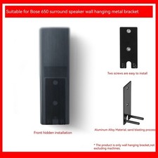 Wall Mount Bracket Kit for Bose Lifestyle 650 Speakers 2 Sets Sandblasted