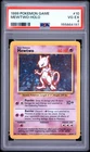 1999 POKEMON GAME #10 MEWTWO-HOLO PSA 4