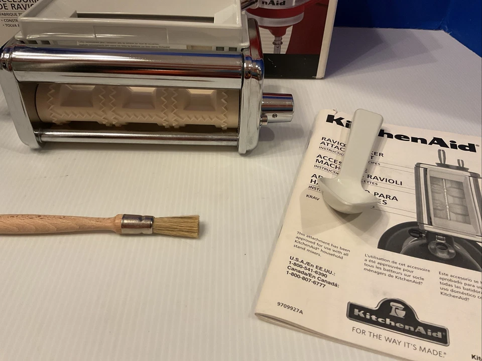 KitchenAid Ravioli Maker Stand Mixer Attachment KRAV Made In Italy - Image 2 of 4