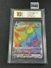 Pokemon S-Chinese Sword & Shield Eevee Heroes CS4aC-172 HR Rainbow Grade 10