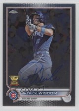 2022 Topps Chrome Veteran Patrick Wisdom #CVA-PW Auto 1ci2