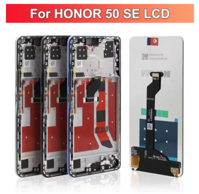 For Honor 50 SE Original LCD Display Touch Screen Digitizer Assembly W/Frame