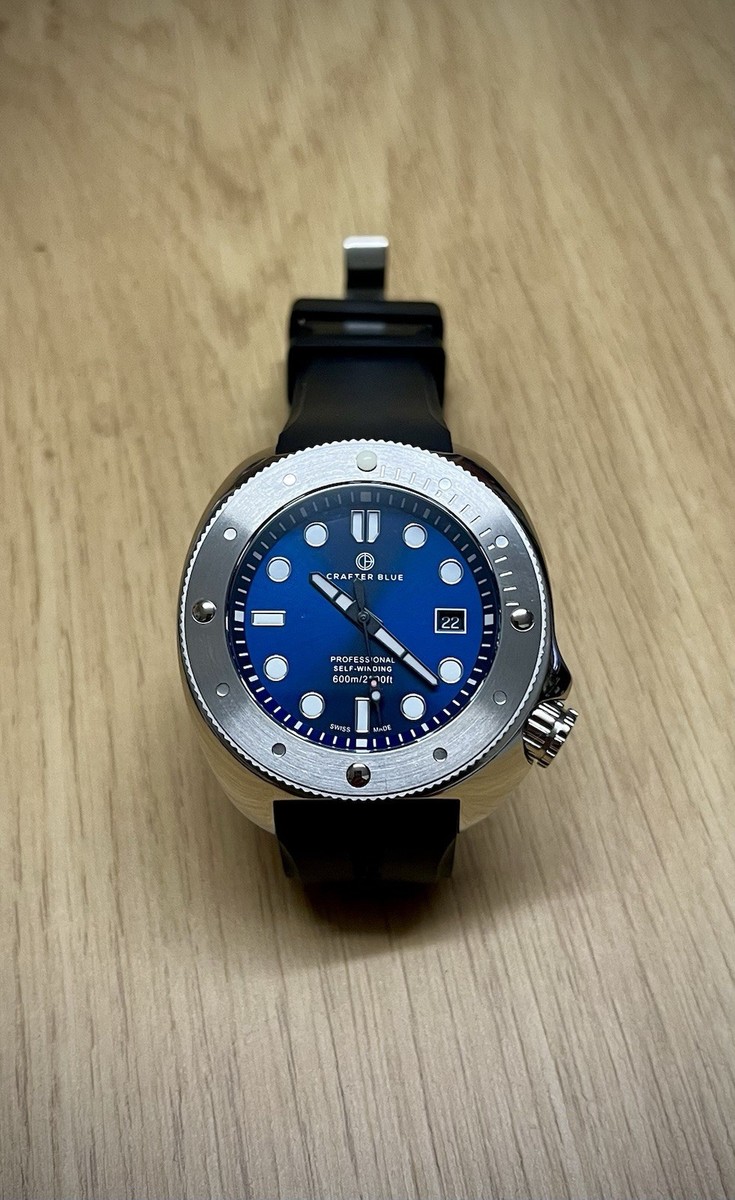 Crafter Blue Hyperion Ocean Professional 600m Automatic Divers