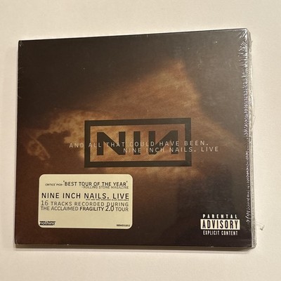 Nine Inch Nails Live And All That Could Have Been CD Sealed Hype Sticker