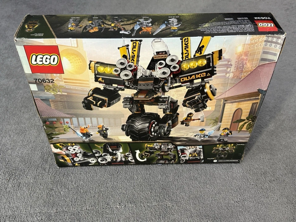 The LEGO Ninjago Movie: Quake Mech (70632) Partially Opened, 100% Complete - Image 4 of 4