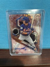 Andres Gimenez 2018 Bowman High Tek Red Orbit Diffractor #/10 AUTO