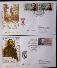 Berlin FDC Ersttagsbriefe Mi.- Nr. 850 - 851  (A141)