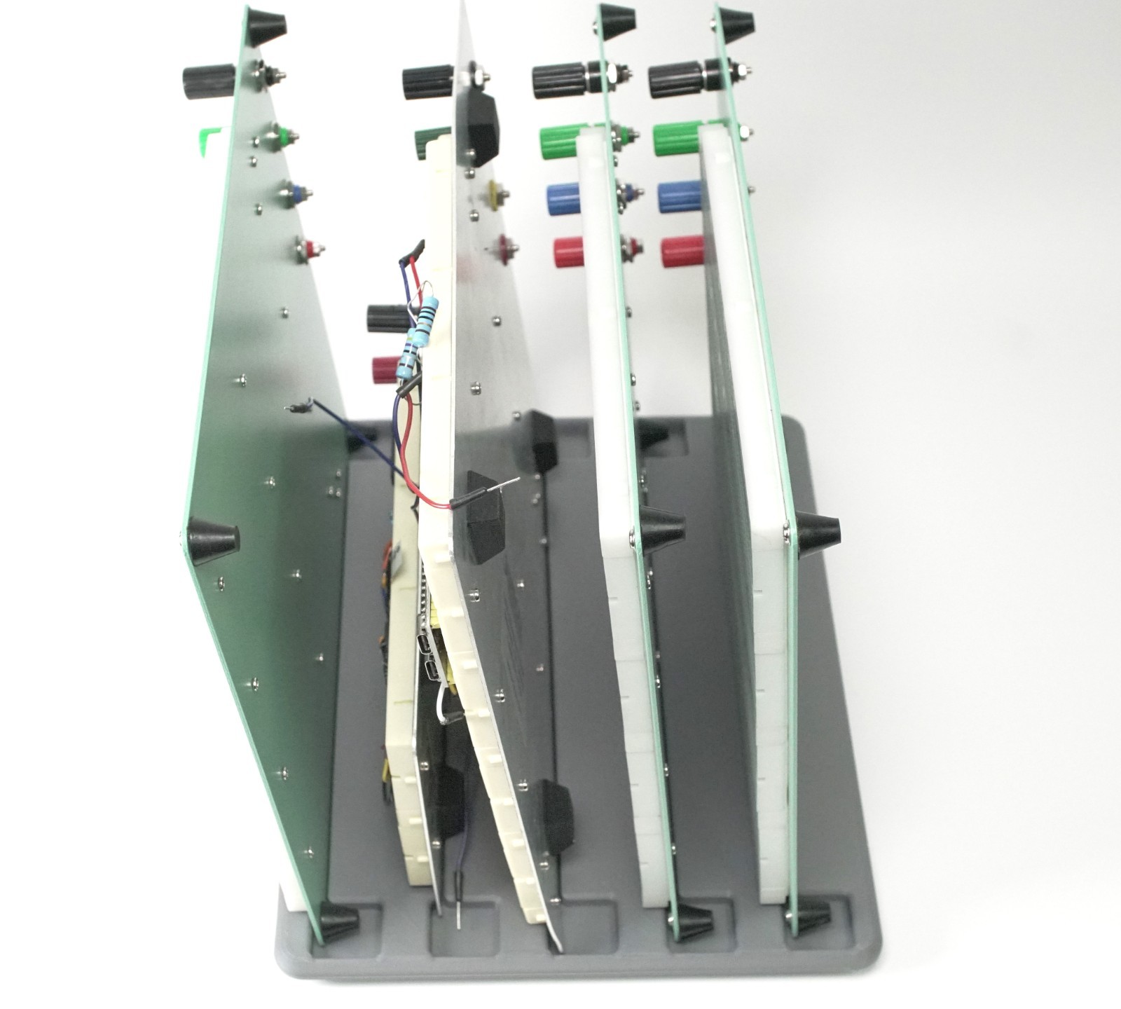 3 & 5 Slot Breadboard Holder Rack Jameco WBU-208 Makeronics 3220 PETG