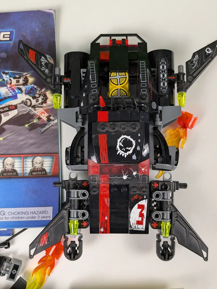 Lego Space: Space Police III: Hyperspeed Pursuit Set 5973 - con instrucciones Foto 3 de 4