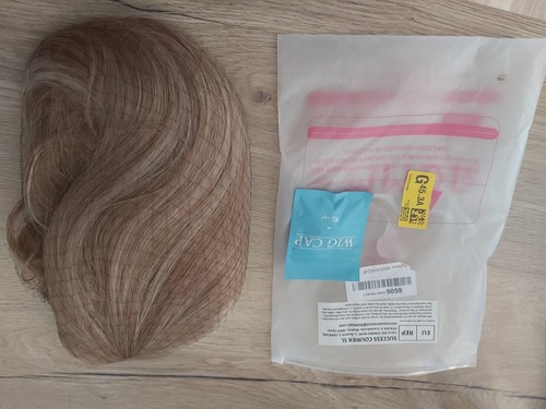NEW EMMOR Synthetic LONG BLONDE 2 Tone BROWN Wig Wavy Fancy Dress Party CD TV - Picture 6 of 7