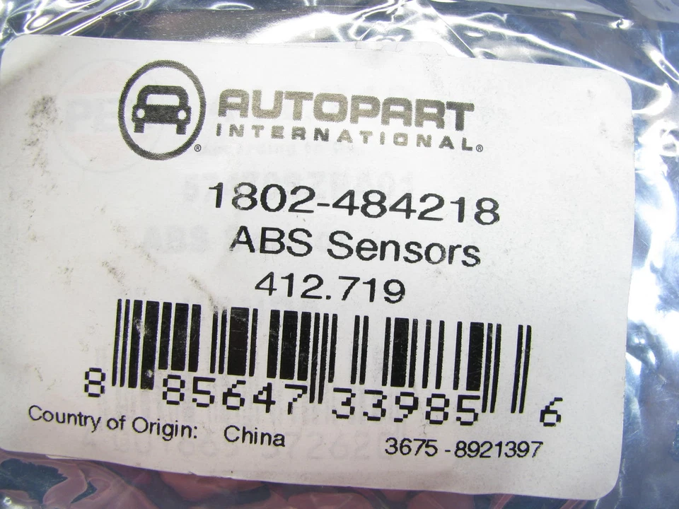 Autopart 1802-484218 ABS Wheel Speed Sensor Rear Right For 2010-2013 Acura RDX - Image 3 of 3