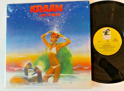 Kraan    Let It Out (LP US 1975 Passport still in shrink M/VG+) KrautRock Jazz