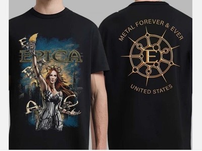 Epica 2025 Tour Tee T-Shirt Unisex S-4XL