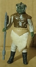 Original 1983 Kenner Star Wars ROTJ Klaatu Loose Figure W  Skiff Guard Vibro Axe