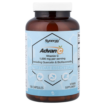 Vitacost Brand Vitacost Synergy Advan-C Including Quercetin Bioflavonoids 180