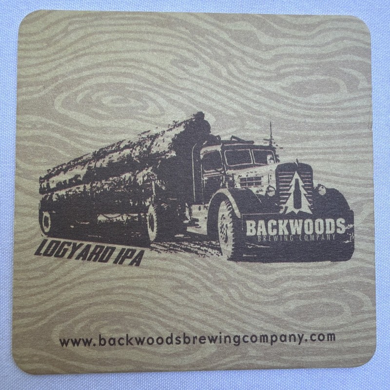 Backwoods Brewing Company, Logyard IPA, Carson WA,  4”