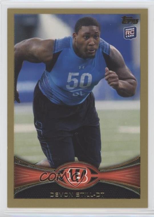 2012 Topps Gold 532/2012 Devon Still #266 Rookie RC 8bg