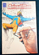 ANIMAL MAN #5 1988 - 1st Crafty the Coyote - Grant Morrison Brian Bolland NM DC