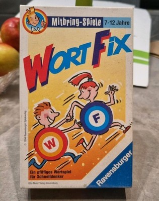 Ravensburger Reisespiel Wort Fix, 7+ Jahre, 2 Spieler