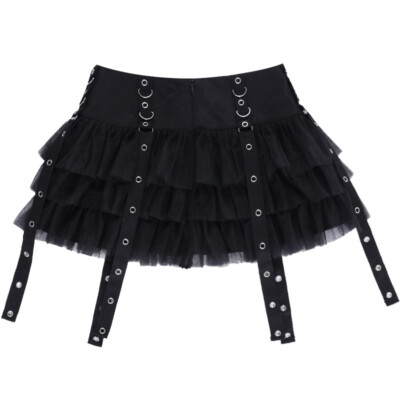Jupe Tutu Tulle Noir - Style Gothique/rock - Taille Plus - Neuve Avec étiquettes