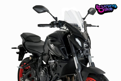 Puig Cupolino Naked N.G. TOURING YAMAHA MT-07 2023 TRANSPARENT