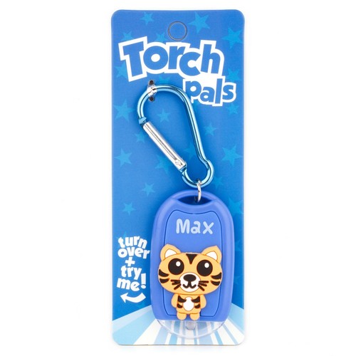 Kids Personalised Torch Keyring Novelty Mini LED Toy Light Carabiner Name Animal - Picture 268 of 370