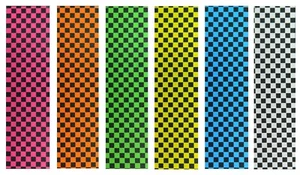 Skateboard Checker Grip Tape 9" x 33" Multiple Colors! GripTape.