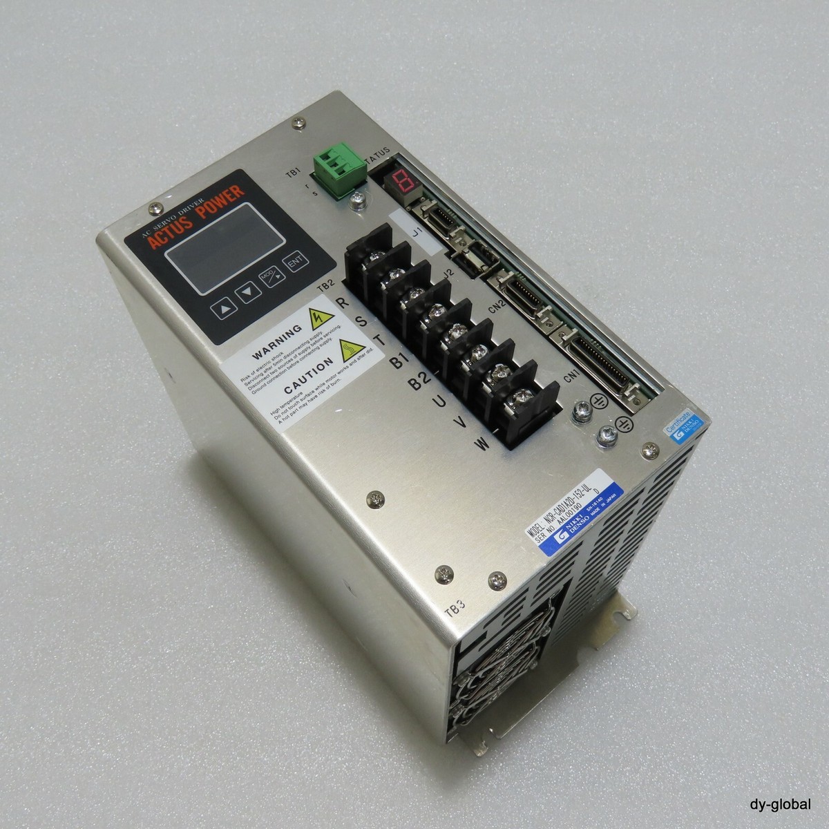 NIKKI DENSO Used NCR-CAD1A2D-152-UL AC Servo Driver DRV-I NIKKI DENSO Used NCR-CAD1A2D-152-UL AC Servo Driver DRV-I