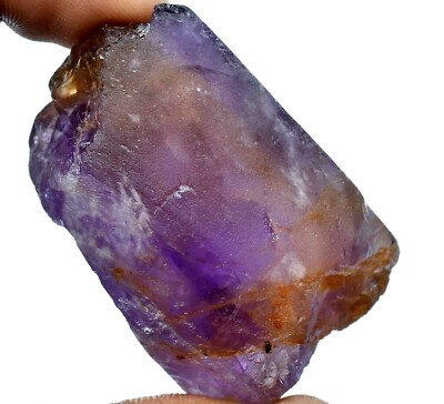 100 Natürlich Zweifarbig Ametrin 483.5 Karat Zertifiziert Unbehandelt