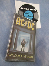 AC/DC   Who Made Who  Import Cassette Tape   Albert productions  1986