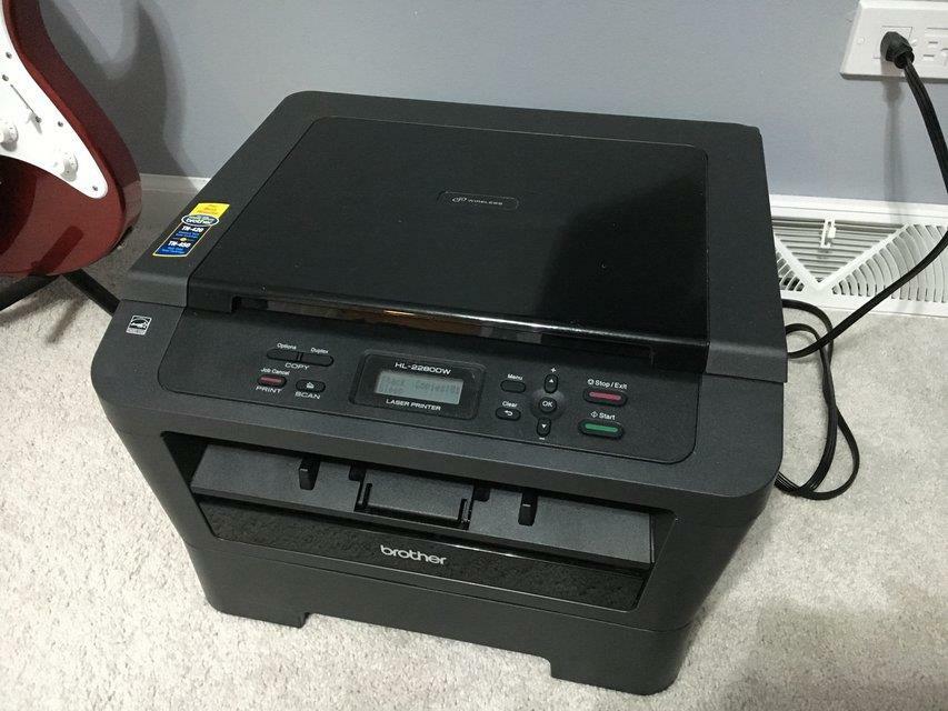 Brother HL-2280DW Workgroup Laser Printer w Drum/Toner 12502627081