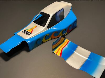 BOKI Racing Unpainted XXX Original Style Body 8043 Team Losi Vintage RC