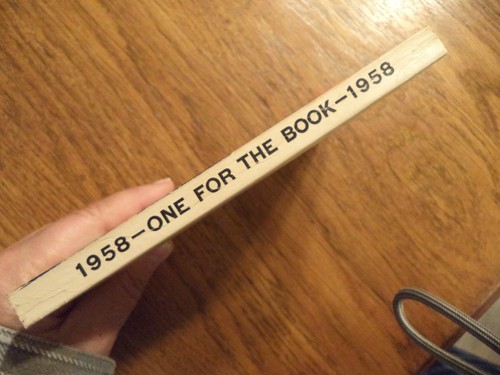 1958 ONE FOR THE BOOK ALL TIME BASEBALL RECORDS PUBLISHED BY THE SPORTING NEWS - Picture 7 of 12