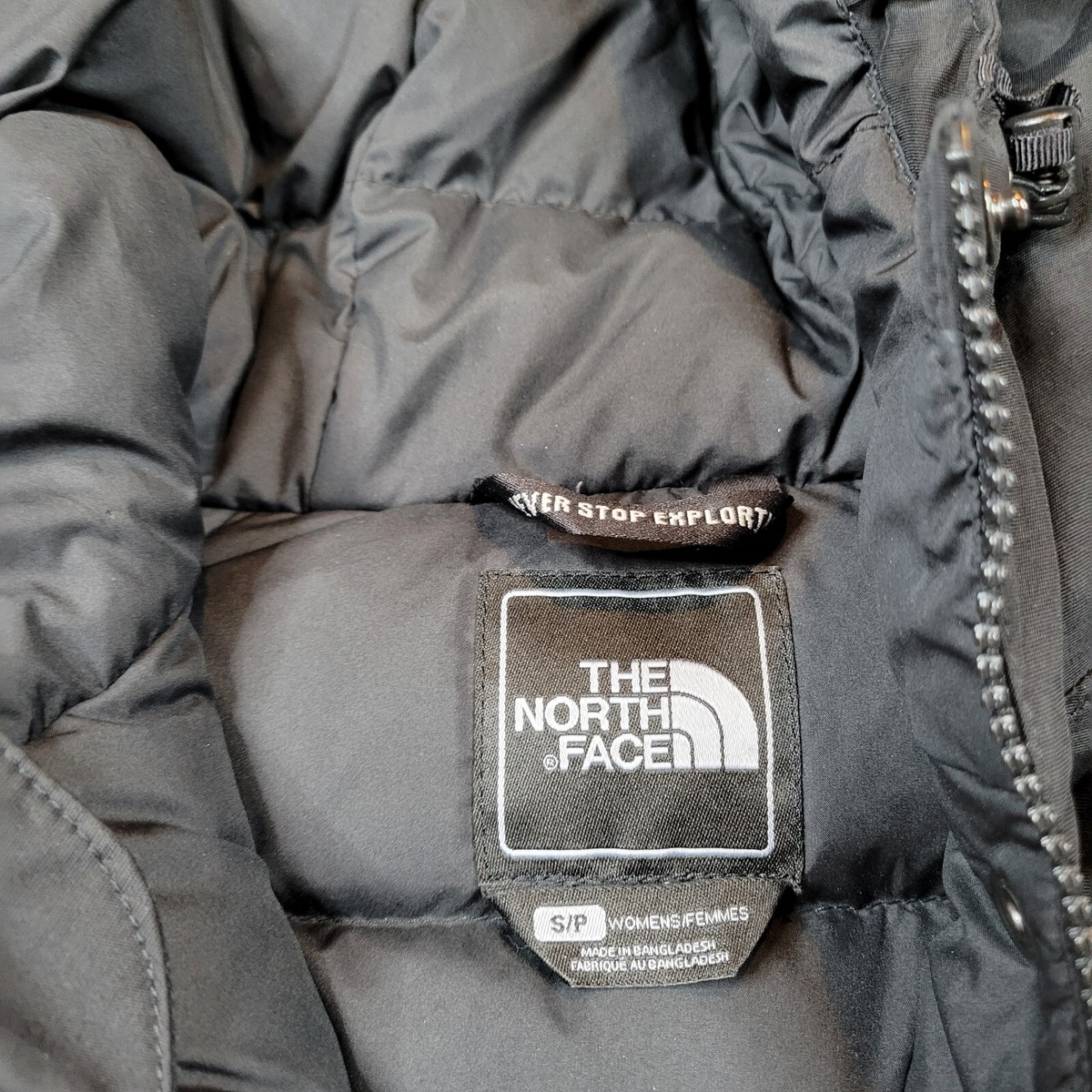 The North Face Jacket Women Small Black Down Fill Parka Coat The North Face Jacket Women Small Black Down Fill Parka Coat