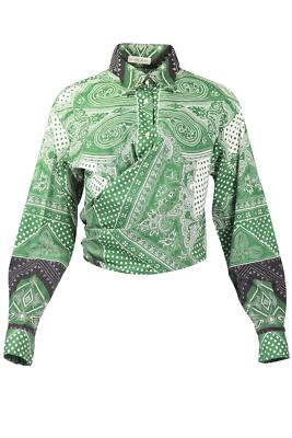 ETRO BAUMWOLLMISCHUNG SHIRT IT 46 UK 14