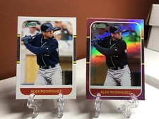 2021 DONRUSS BASEBALL ALEX RODRIGUEZ NAME VARIATION SP PINK HOLO #253 With Base