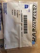 Nos 1 Pair 22623545 Ram Air V6 Frt Fender Emblem Pontiac Nos 1 Pair 22623545 Ram Air V6 Frt Fender Emblem Pontiac