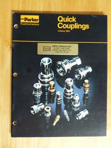 hoses fittings connectors couplings catalogs fluid 1981 parker quick