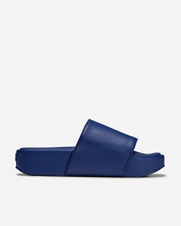 Sandali Adidas Y 3 Yohji Yamamoto platform logo slide blu inchiostro taglia 8 9 ID4445