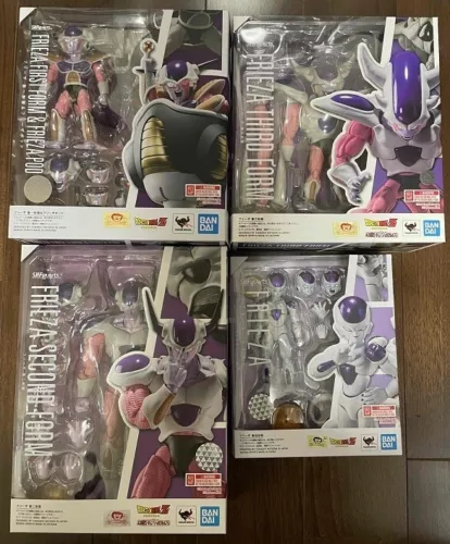 BANDAI S.H.Figuarts DRAGONBALL FRIEZA First Second Third fourth form set of 4
