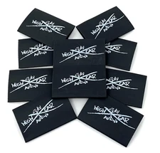 (10) 2/0 or 1/0 Gauge Heat Shrink Tube 1.5 x 2" Ring Terminal Tubing - Black