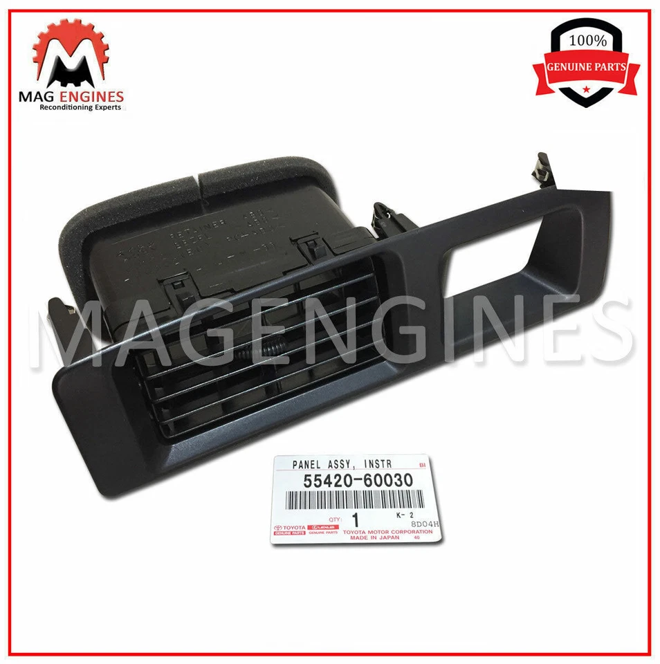 55420-60030 GENUINE OEM PANEL ASSY, INSTRUMENT CLUSTER FINISH, CENTER 5542060030 - Image 4 of 4